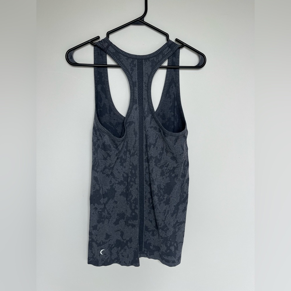 Gray Patterned Women's Tank Top - Picture 3 of 3
